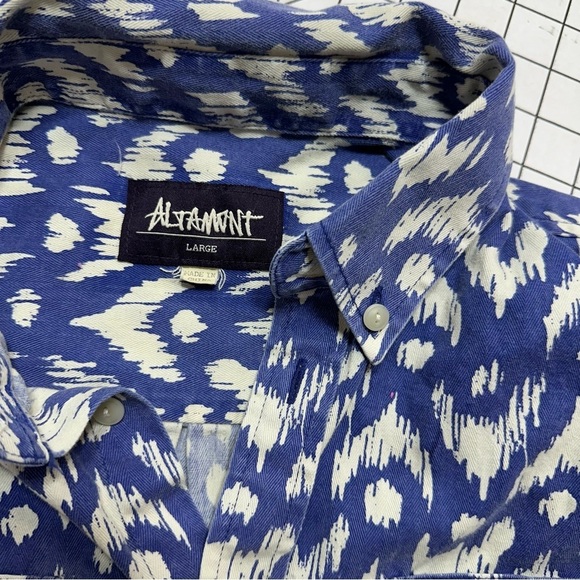 Altamont Sz Large Button Down Shirt A2 - Picture 4 of 4